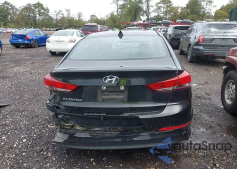 2018 Hyundai Elantra Sel из США, поврежденный, VIN 5NPD84LF0JH246889